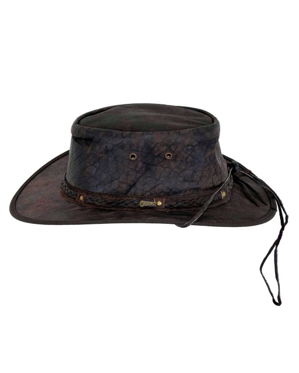 (image for) Iron Bark Leather Western Hat